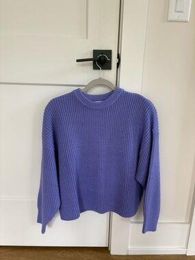 Zara purple sweater